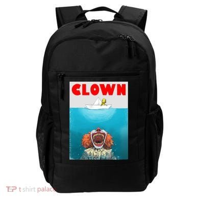 Clown Come Down Here Movie Parody Backpack