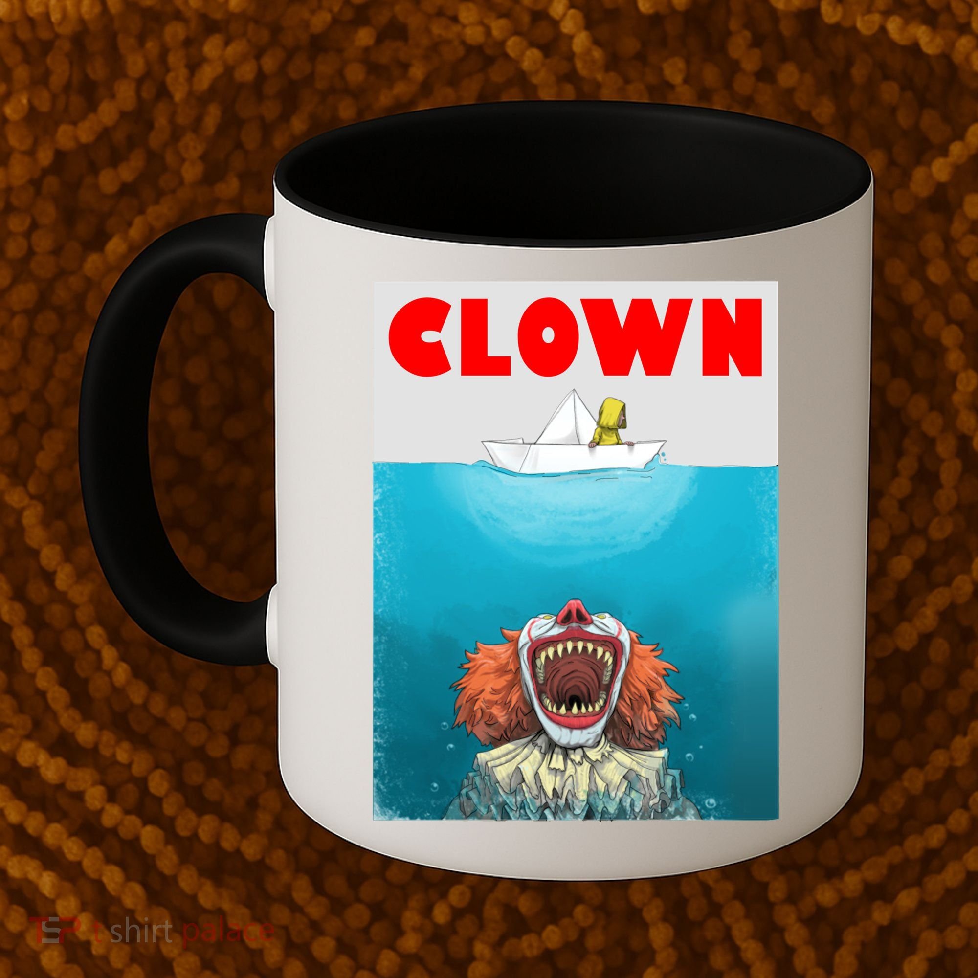 Clown Come Down Here Movie Parody Coffee Mug