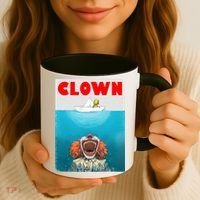 Clown Come Down Here Movie Parody Coffee Mug thumb 3