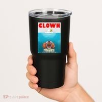 Clown Come Down Here Movie Parody Tumbler thumb 2