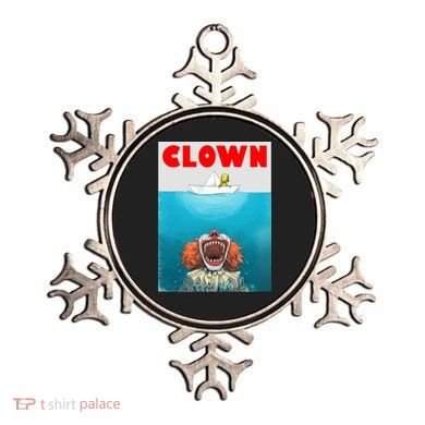 Clown Come Down Here Movie Parody Ornament