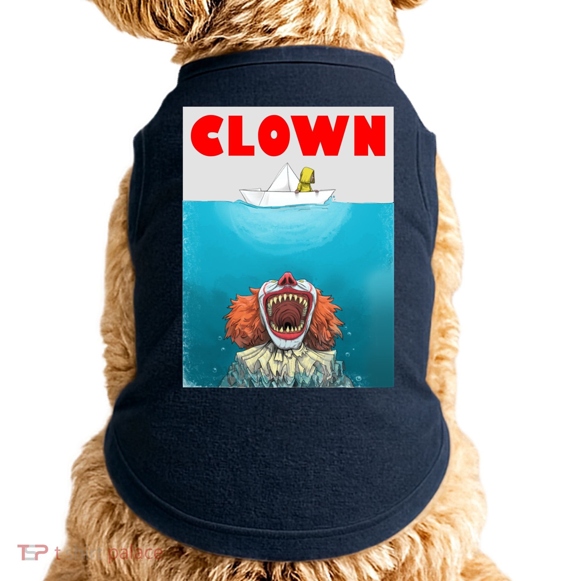 Clown Come Down Here Movie Parody Doggie Tank