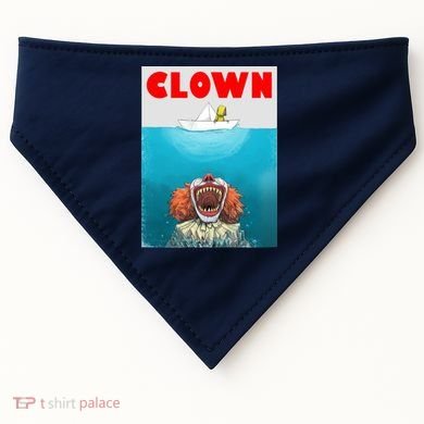 Clown Come Down Here Movie Parody USA-Made Doggie Bandana