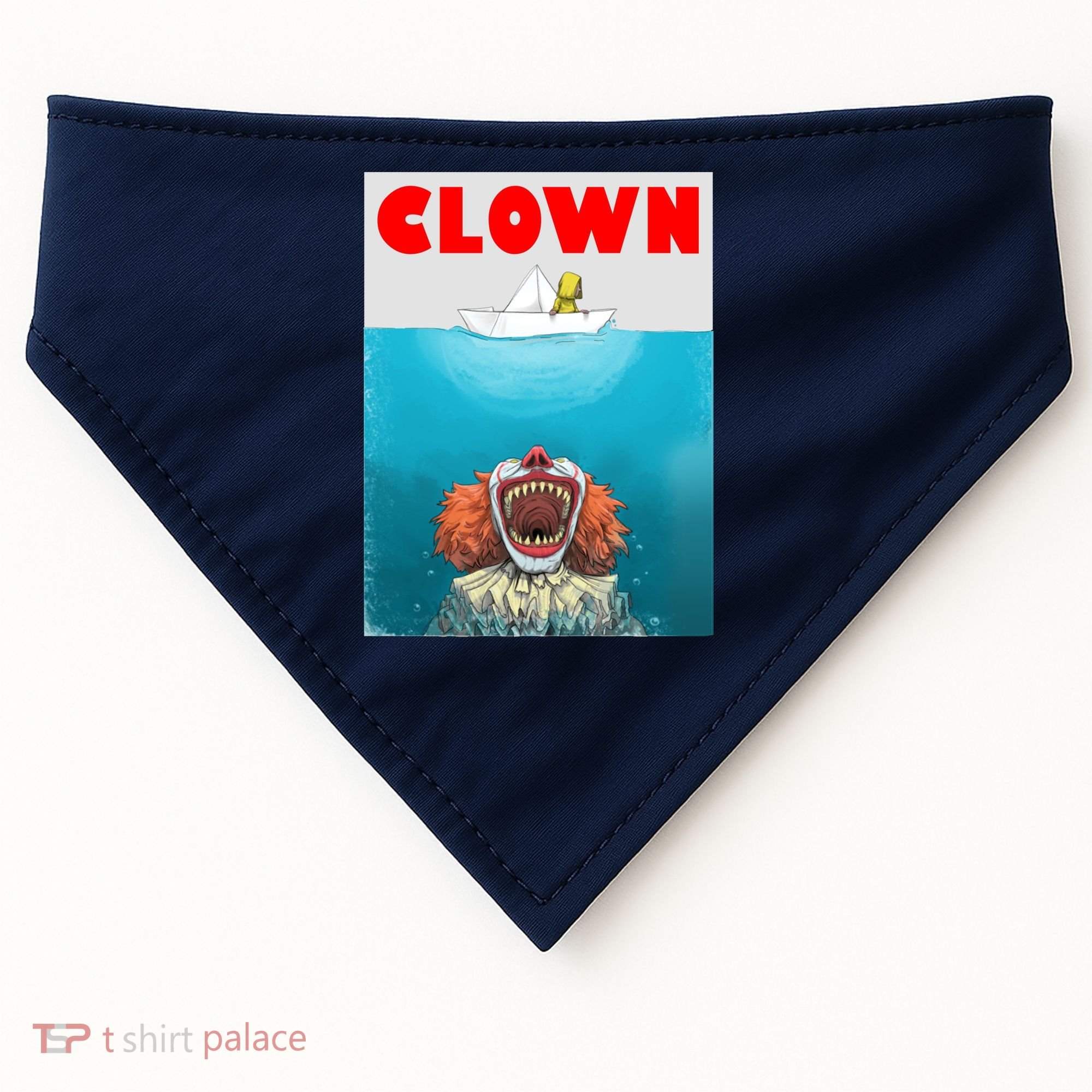 Clown Come Down Here Movie Parody USA-Made Doggie Bandana