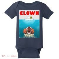 Clown Come Down Here Movie Parody Baby Bodysuit thumb 0