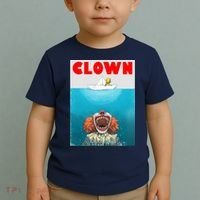 Clown Come Down Here Movie Parody Toddler T-Shirt thumb 2