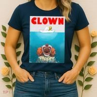 Clown Come Down Here Movie Parody Women's T-Shirt thumb 2