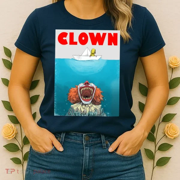 Clown Come Down Here Movie Parody Women's T-Shirt