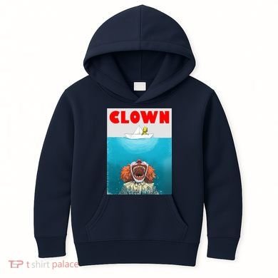 Clown Come Down Here Movie Parody Kids Hoodie
