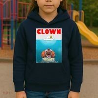 Clown Come Down Here Movie Parody Kids Hoodie thumb 3