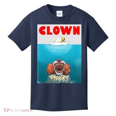 Clown Come Down Here Movie Parody Kids T-Shirt