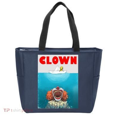 Clown Come Down Here Movie Parody Tote Bag