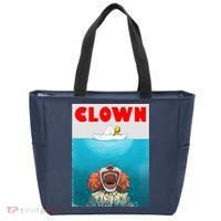 Clown Come Down Here Movie Parody Tote Bag thumb 0