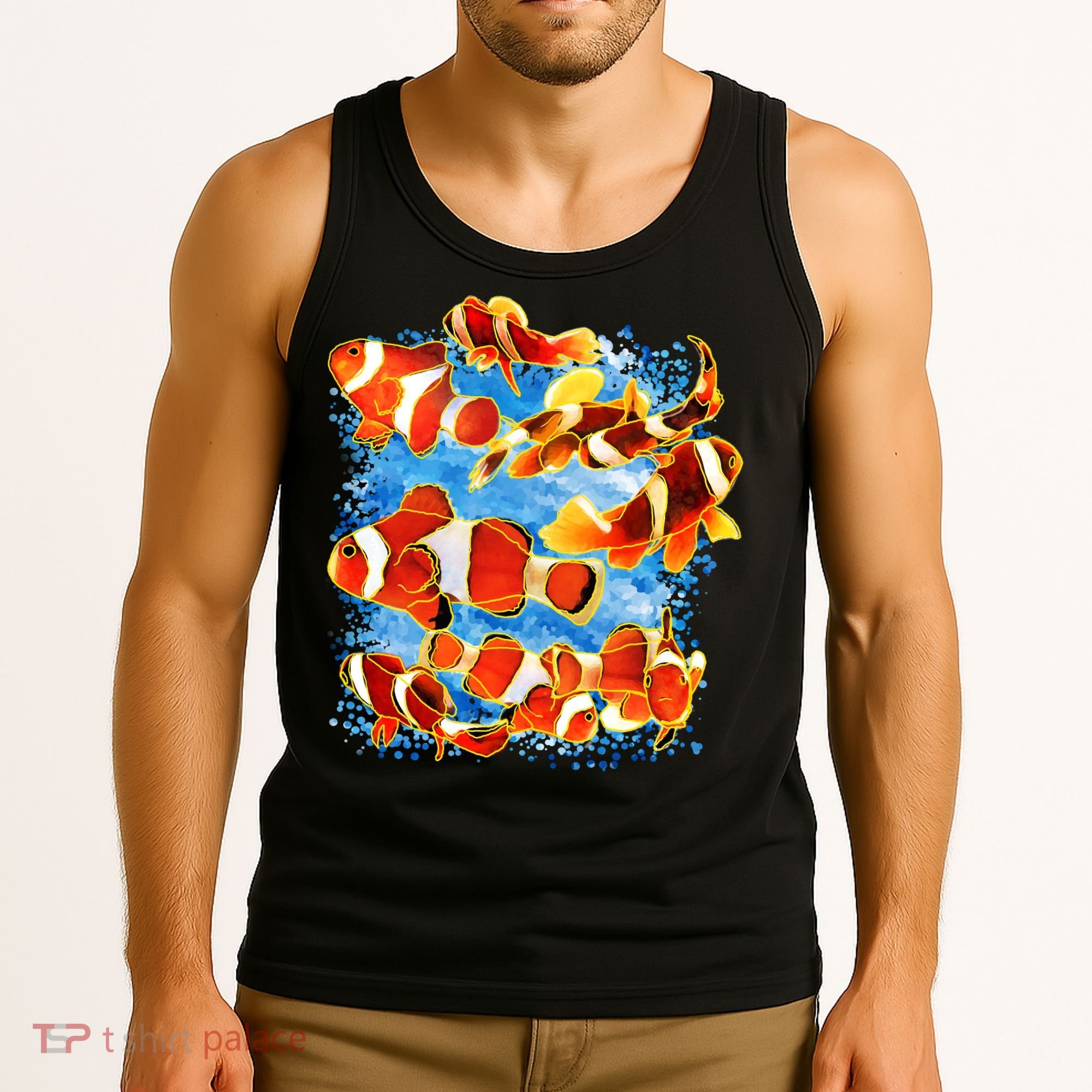 Clown Fish Tank Top