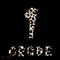 Cute Leopard Print First Grade Typography Word Art Coffee Mug thumb 5