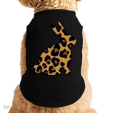 Cute Leopard Pattern Easter Bunny Rabbit Doggie Tank