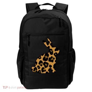 Cute Leopard Pattern Easter Bunny Rabbit Backpack