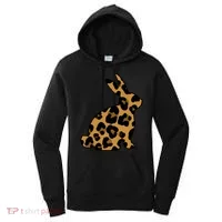 Cute Leopard Pattern Easter Bunny Rabbit Women's Hoodie thumb 0