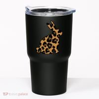 Cute Leopard Pattern Easter Bunny Rabbit Tumbler thumb 0