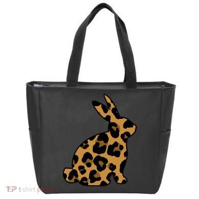 Cute Leopard Pattern Easter Bunny Rabbit Bag