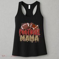 Cute Leopard Print Football Mama Women's Tank Top thumb 3