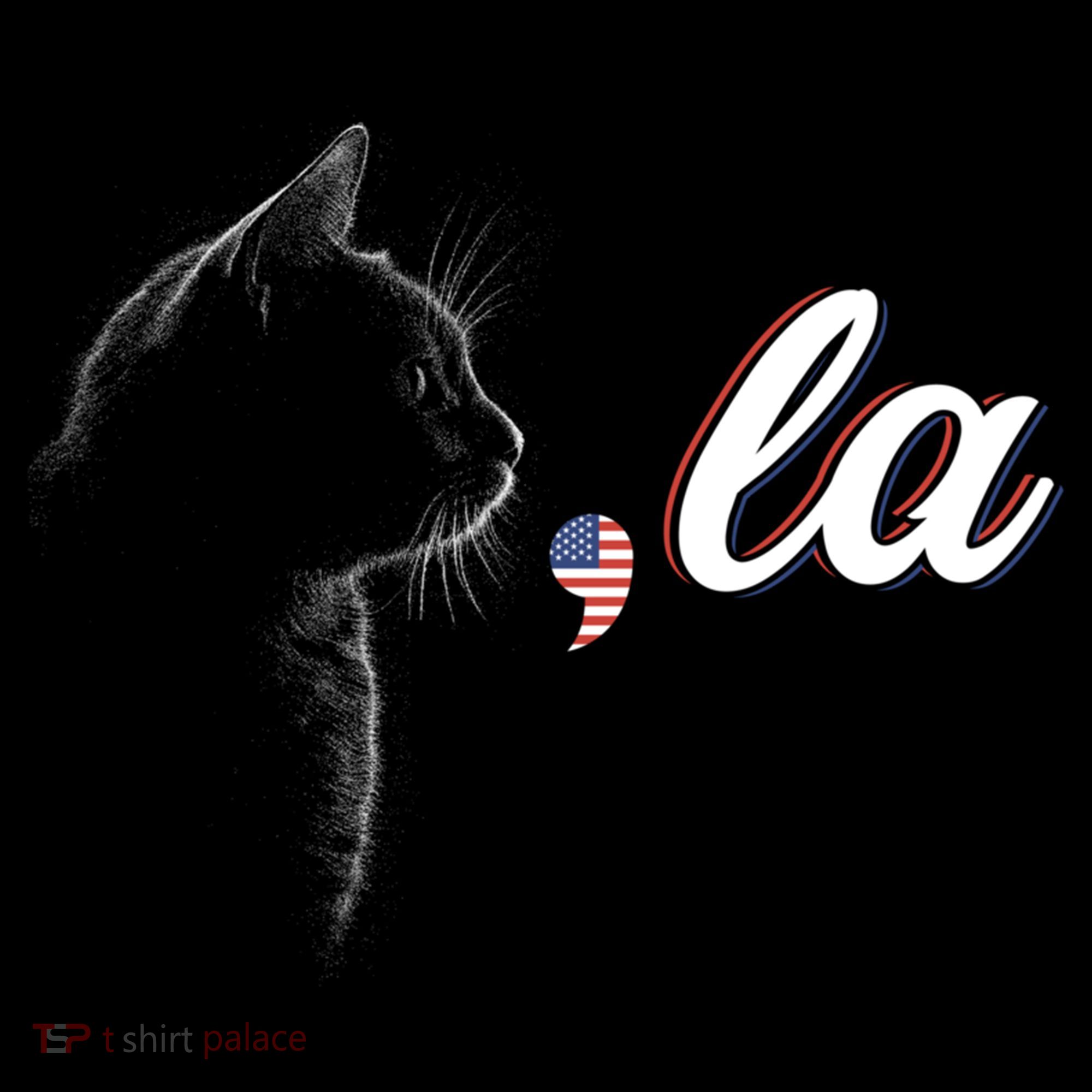 Comma La Patriot Cat Lover For Harris Walz 2024 Cool Gift Coffee Mug