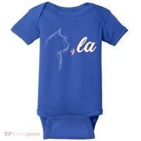 Comma La Patriot Cat Lover For Harris Walz 2024 Cool Gift Baby Bodysuit thumb 0