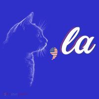 Comma La Patriot Cat Lover For Harris Walz 2024 Cool Gift Kids Sweatshirt thumb 2