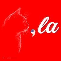 Comma La Patriot Cat Lover For Harris Walz 2024 Cool Gift Santa Hat thumb 1
