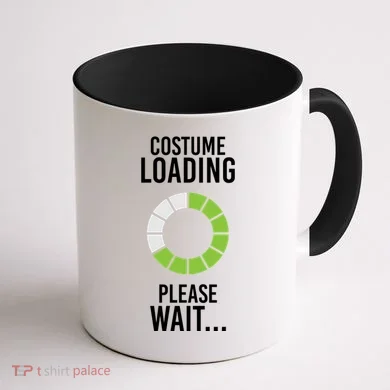 Costume Loading Coffee Mug back