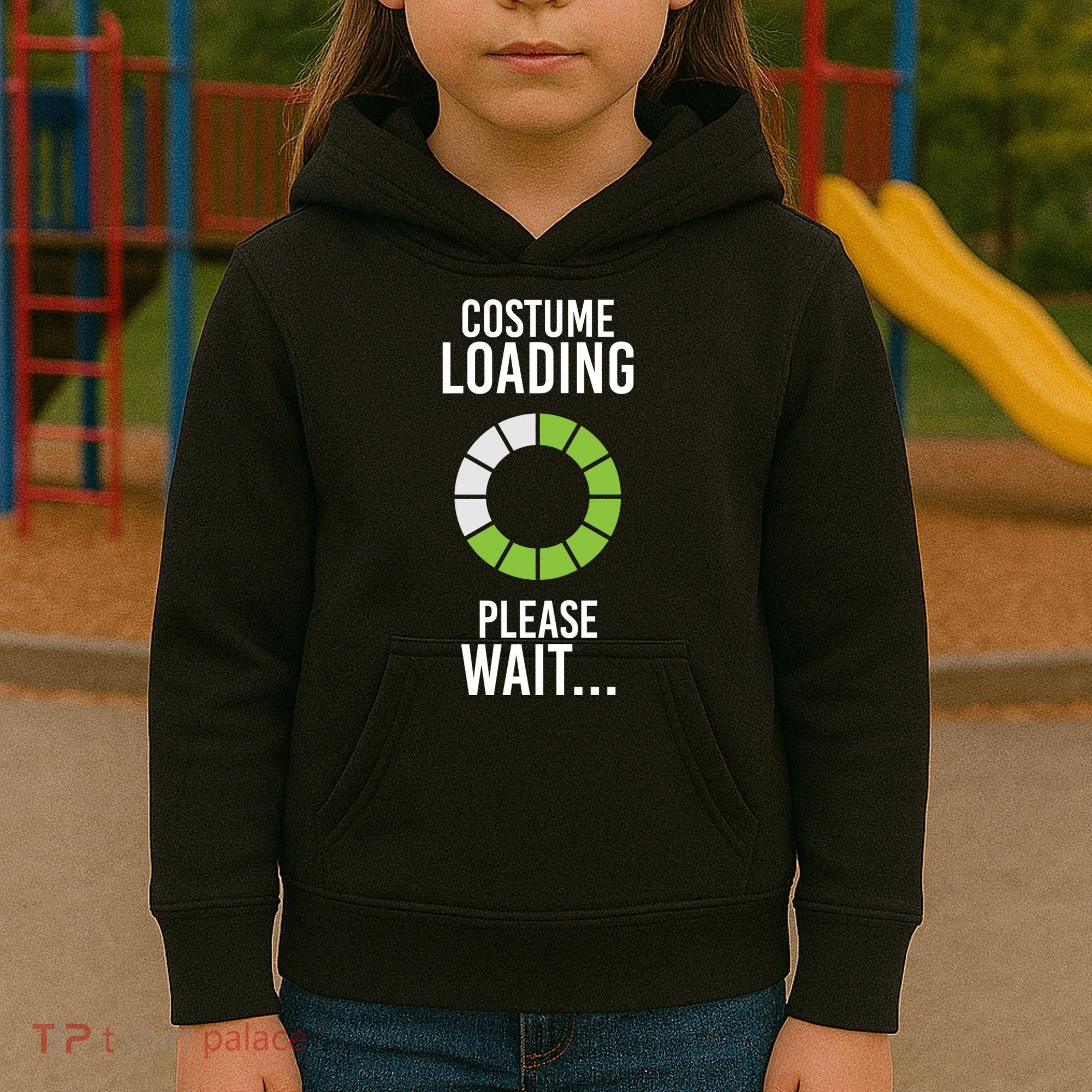 Costume Loading Kids Hoodie