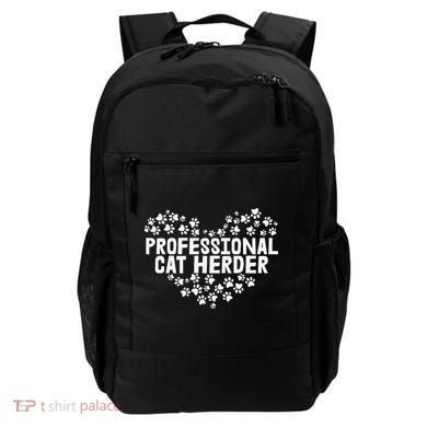 Cat Lover Professional Cat Herder Cat Day Backpack