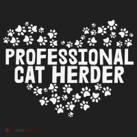 Cat Lover Professional Cat Herder Cat Day Beanie thumb 2