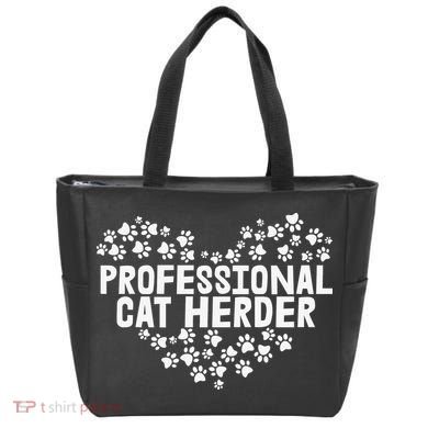 Cat Lover Professional Cat Herder Cat Day Tote Bag