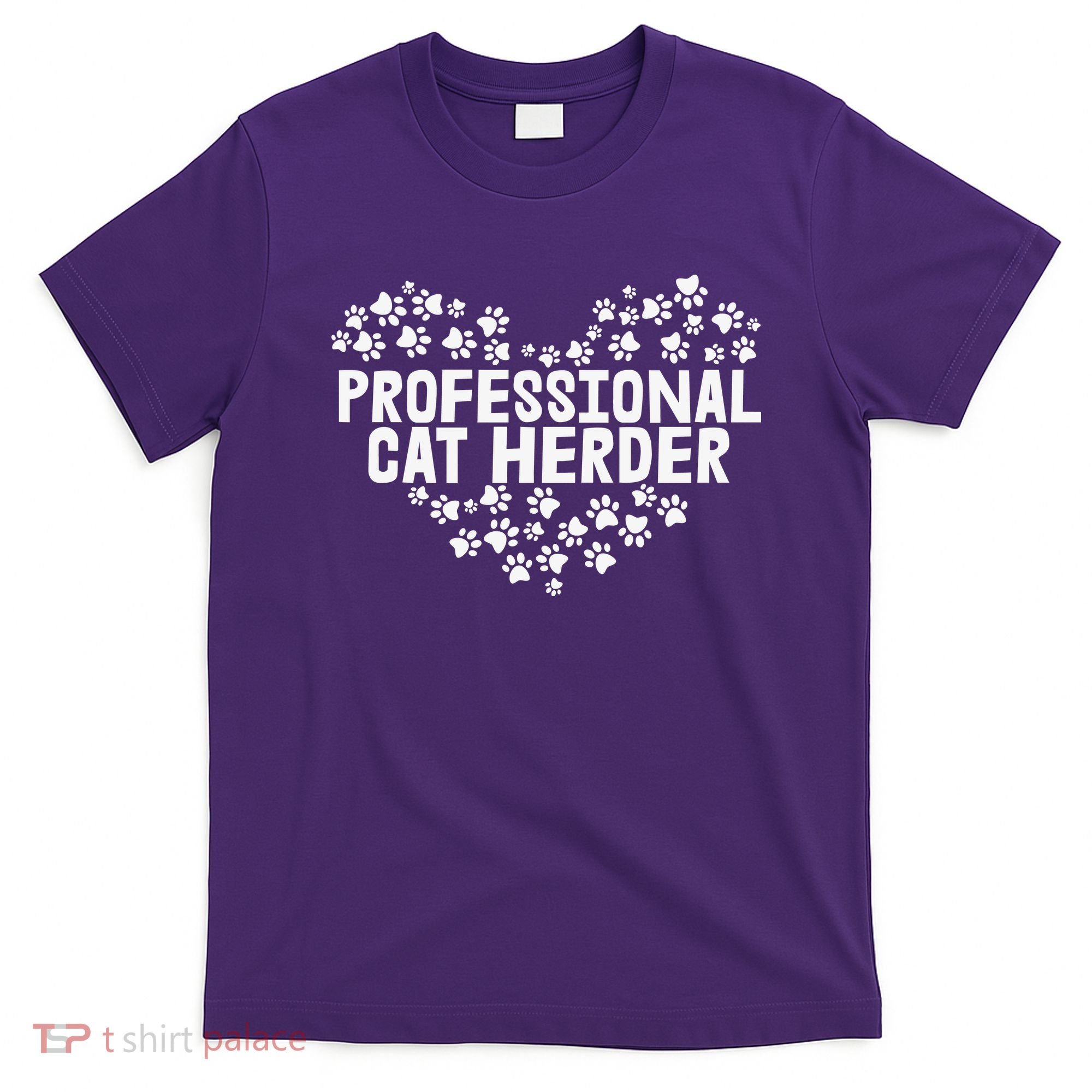 Cat Lover Professional Cat Herder Cat Day T-Shirt