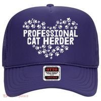 Cat Lover Professional Cat Herder Cat Day Hat thumb 0