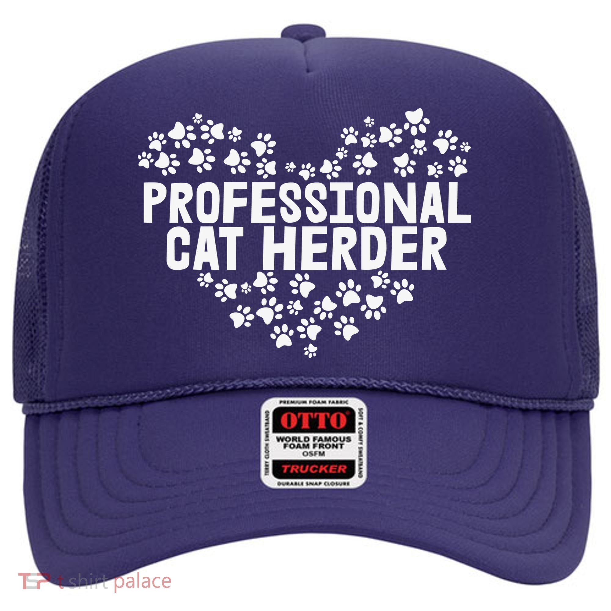 Cat Lover Professional Cat Herder Cat Day Hat