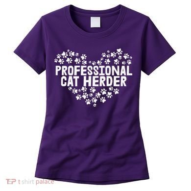 Cat Lover Professional Cat Herder Cat Day Women's T-Shirt