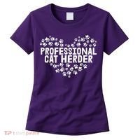 Cat Lover Professional Cat Herder Cat Day Women's T-Shirt thumb 0