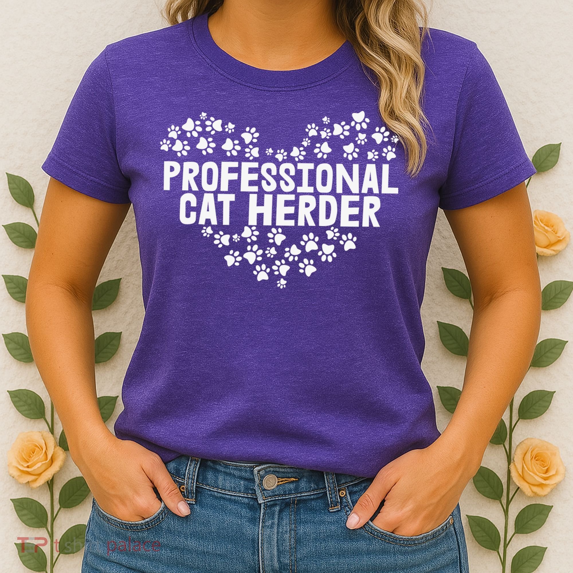 Cat Lover Professional Cat Herder Cat Day Women's T-Shirt