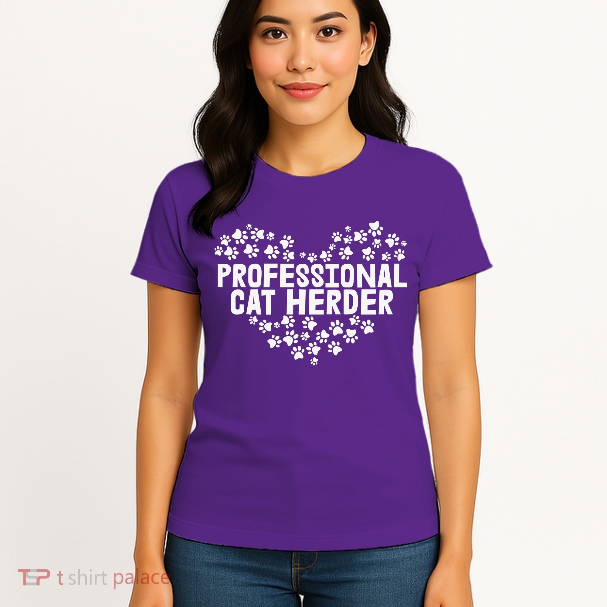 Cat Lover Professional Cat Herder Cat Day Women's T-Shirt