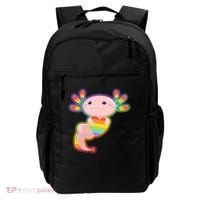 Cute LGBT Pride Axolotl Backpack thumb 0