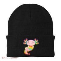 Cute LGBT Pride Axolotl Beanie thumb 0