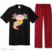 Cute LGBT Pride Axolotl Pajama Set thumb 0