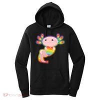 Cute LGBT Pride Axolotl Women's Hoodie thumb 0