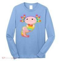 Cute LGBT Pride Axolotl Long Sleeve Shirt thumb 0