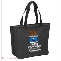 Chocolate Lover Quote Humor Chocolate Milk Chocolate Bars Tote Bag thumb 2