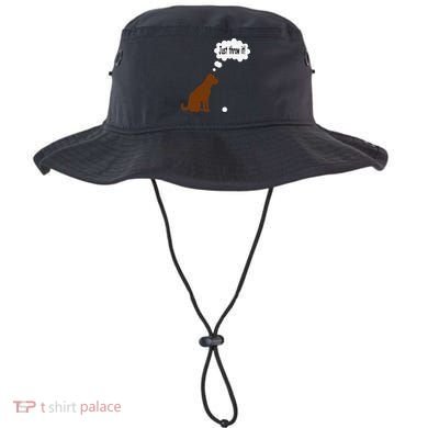 Chocolate Labrador Retriever Funny Lab Dog Bucket Hat