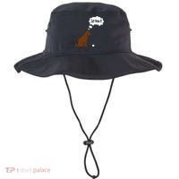Chocolate Labrador Retriever Funny Lab Dog Bucket Hat thumb 0