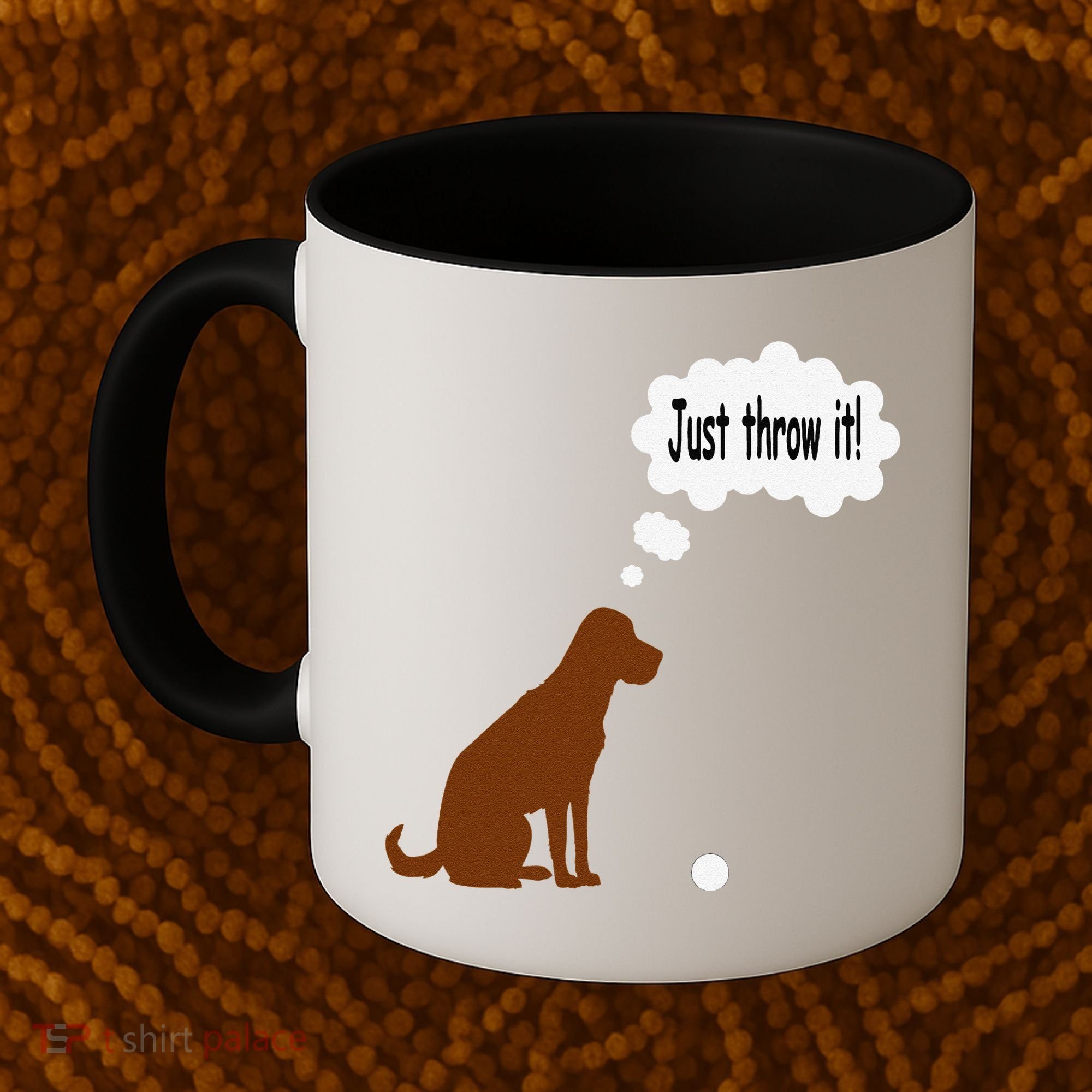 Chocolate Labrador Retriever Funny Lab Dog Coffee Mug